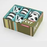 Tea for All- Black Polka Dot