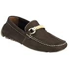 Gant Jackson Leather Slip On Driving Moc With Braided Buckle