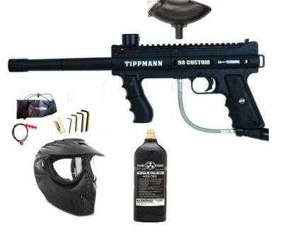 Paintball Gun Tippmann 98 Custom NEW PLATINUM SERIES MARKER SET