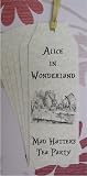 Pack of 6 Mad Hatters Tea Party Large Parchment Labels Gift Tags Alice in Wonderland