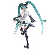 HATSUNE MIKU VARIANT PLAY ARTS改 DESIGNED BY TETSUYA NOMURA 初音ミク PVC製 塗装済み可動フィギュア