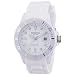 Madison New York Unisex-Armbanduhr Candy Time Silicon Analog Silikon wei� U4167