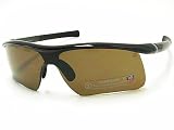 Tag Heuer - Tag Heuer TagHeuer 6213 27° Air Series 200 Brown Precision Polarized Sunglasses Black Frame Size: 68-00-130