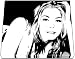 Laura Prepon Large Original Acrylic Painting On Canvas (Not a print) 3-Colour