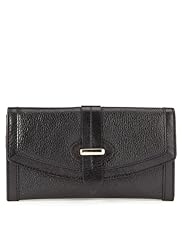 Leather Belted Bar Purse