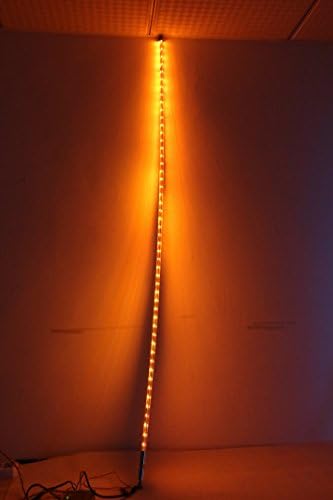 USA BIG Shop LED Lighted Whip w/ Flag Atv Utv Off Road Sand Dunes Led Lighted Whip Atv Utv Antenna 6ft,orange Color