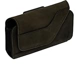 Nite Ize Universal Clip Case Cargo Leather Holster Sideways (Espresso)