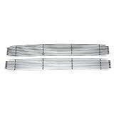 T-Rex 20045 Horizontal Polished Billet Aluminum Grille Insert,8 Bars by T-Rex Grilles
