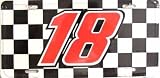 #18 Racing License Plate