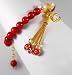 Coral Lucky Eye Bracelet