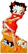 Betty Boop (Pudgy & Cat) Life-Size Standup Poster