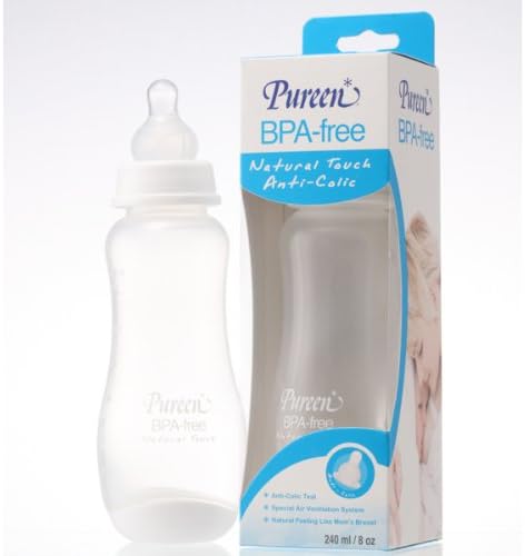 Pureen BPA-Free Natural Touch Anti-Colic (240 ml / 8 oz)