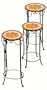 Clemson University Tigers Nesting Tables Set Of 3