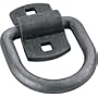 Buyers Heavy-Duty Forged D-Ring - 1/2in. Dia. w/ 2-Hole Bracket