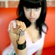 SUICIDE GIRLS - Logo - Metal Keychain