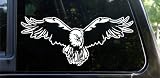 Soaring Bald Eagle die cut decal / sticker Large