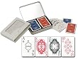Copag 100% Plastic Playing Cards - Centennial Collectors in Tin box - Bridge Size