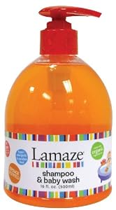 Lamaze Baby Shampoo & Body Wash 16 oz - orange - Made with organic ingredients