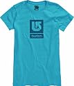Burton Damen T-Shirt BURTON LOGO FILL