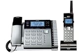 Thomson - RCA ViSys 25450RE3 4-Line Corded Base Full Duplex Speakerphone Expandable to 16 Handsets (Black/Silver)