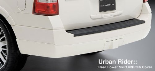 3dCarbon 691259 0709 Ford Expedition Rear Bumper Lower Skirt with Hitch Cover