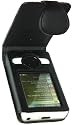 PREMIUM MICROSOFT ZUNE 30GB BLACK LEATHER CASE NEW WITH BELT CLIP AND AUTOMOTIVE CAR CHARGER