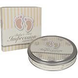Baby's First Impression Imprint Kit Tin Baby Gift Create Hand Or Foot Castings