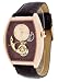 Adee Kaye #AK8024-MRG1 Men's Motif 3-D Sun Moon Partial Skeleton Automatic Watch