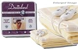 Dreamland 6721 Harmony Overblanket Double Dual Control (5.11 x 5.11 ft/ 71 x 71 inch/ 180 x 180 cm)