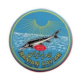 Sevruga 000 Caviar 'Malossol' - Iranian Caviar - 9 oz/257 gr from the Caspian Sea.. (Free Overnight Shipping!)