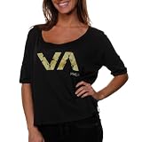 RVCA Lemon Juniors T-Shirt - Black
