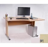 Newbury Ergonomic Right Hand Desk - Maple - ES1630/RH/MP