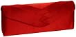Menbur Satin Envelope Clutch