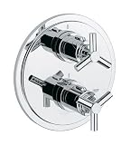 Grohe 19 167 000 Atrio Integrated thermostat trim, Chrome