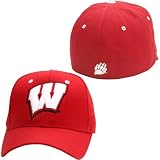 Zephyr Wisconsin Badgers Dh Fitted Hat 7 1/2