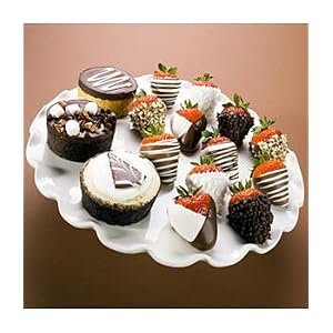 Cheesecake Trio and 12 Fancy Berries by Sharis Berries