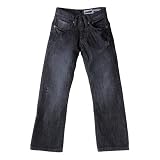 Volcom Black Zip Denim Pant - Boys'