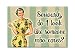 Seriously, Do I Look Like Someone Who Cares Retro-Style Fridge Magnet
