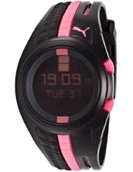 PUMA Womens PU910482003 Shift Black and Pink Digital Watch
