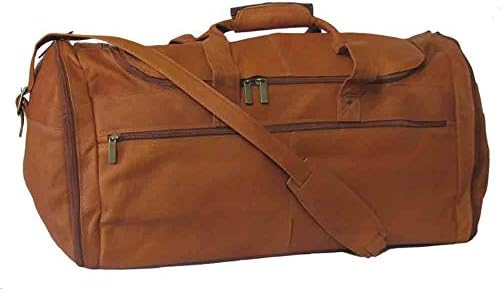 Cape Cod Leather World Traveler Duffle Bag - Colombian Leather