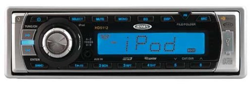 Jensen HD5112 HD Radio/CD/MP3/WMA/USB/SD Card/iPod Receiver with Detachable Faceplate