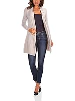 Bleu Marine Chaqueta Punto Linda (Beige)