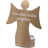 Tischschmuck Engel: DIN A6-Karten mit Metallfolie beschichtet, Figur vorgestanzt, Verpackungseinheit 10 Karten mit 10 Figurenvon "Dietmar Reichert"