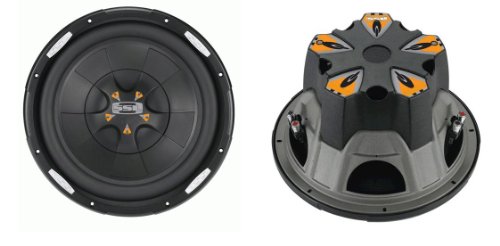 SSL CL10D CL Series 10″ Dual 4 Ohm Voice Coil Subwoofer, 1800 Watts