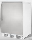 Summit FF6BISSHV - Built-in undercounter all-refrigerator with stainless st ....