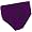 100% Stretch Nylon Cheerleading Brief Trunks, AS, Purple