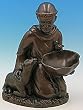 16 inch St. Francis Birdfeeder - Outdoor Vinyl Statue