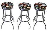 Review The Furniture Cove  / 3 Black Train Engine Specialty Barstools Set