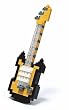 Nanoblock NBC_023 Electric Guitar (yellow)