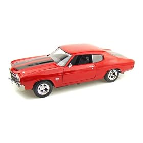 1970 Chevy Chevelle Fast & Furious 1/18 Red